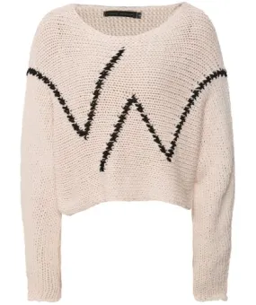 Lurdes Bergada Oversized Zig-Zag Jumper | Jules B