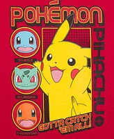 Macy's Pokemon Big Boys Short Sleeve Pikachu Graphic T-shirt