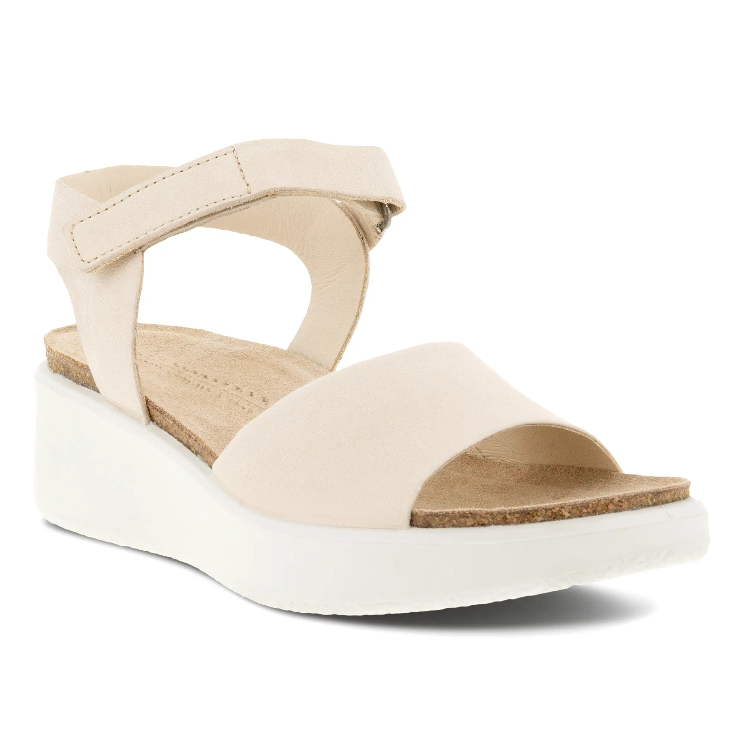 *NEW* Flowt Cork Peep-Toe Wedge