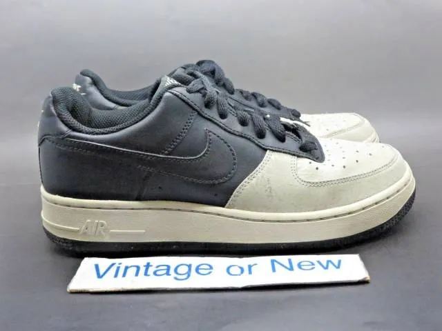 Nike Air Force 1 Low '07 Black Neutral Grey GS 2009 sz 5.5Y