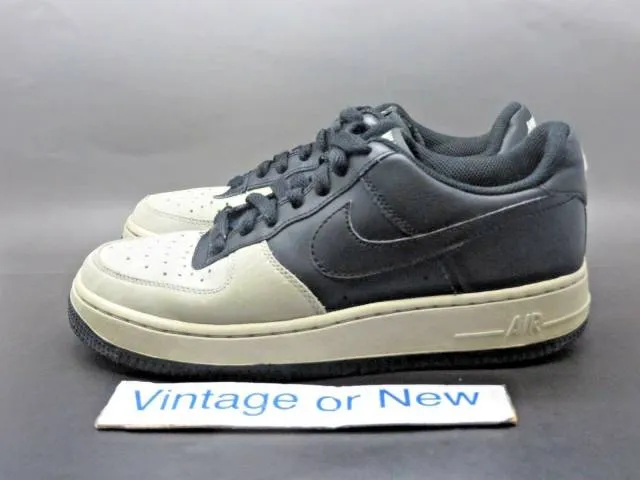 Nike Air Force 1 Low '07 Black Neutral Grey GS 2009 sz 5.5Y