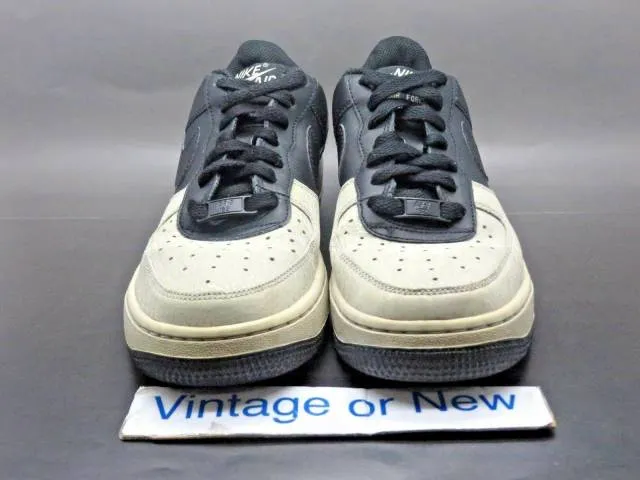 Nike Air Force 1 Low '07 Black Neutral Grey GS 2009 sz 5.5Y