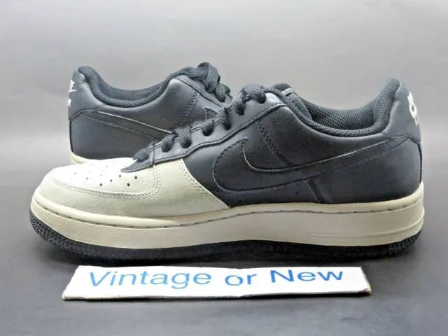 Nike Air Force 1 Low '07 Black Neutral Grey GS 2009 sz 5.5Y