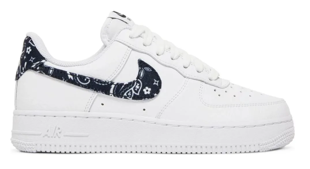 Nike Air Force 1 Low '07 Essential White Black Paisley (W)