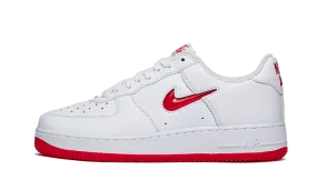 Nike Air Force 1 Low '07 Retro Color of the Month Jewel Swoosh University Red