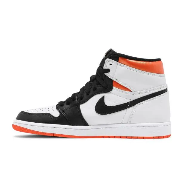 Nike air jordan 1 retro high og (electro orange/ white/ electro o