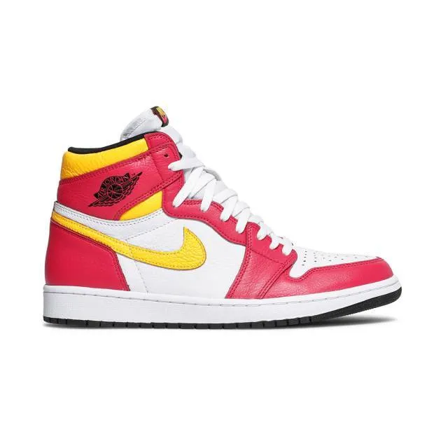 Nike air jordan 1 retro high og (light fusion red/ white/ laser o