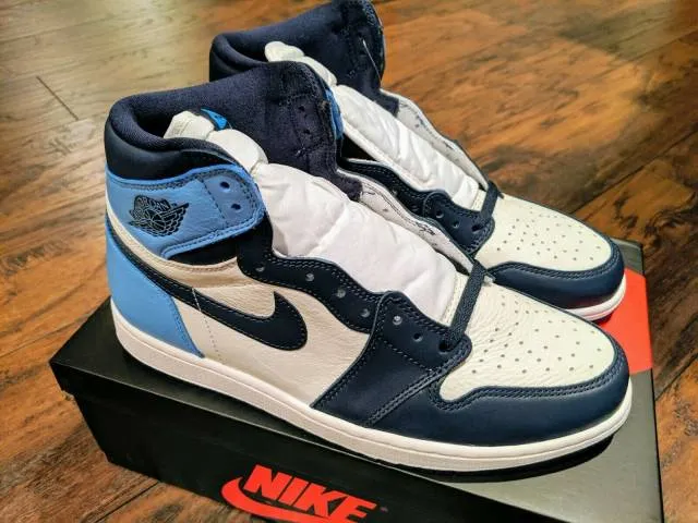 Nike air jordan 1 retro high og obsidian