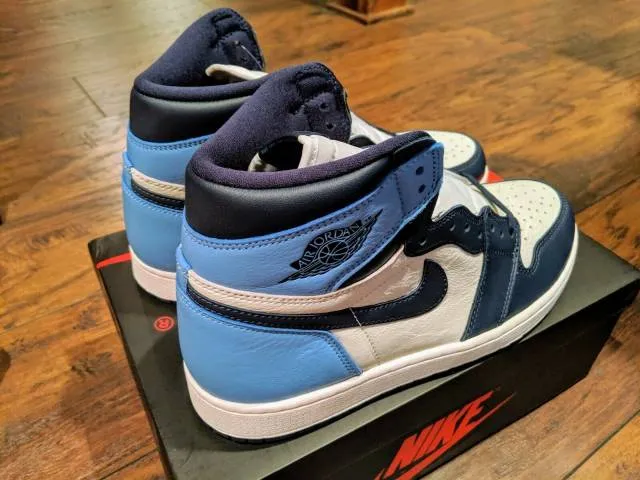 Nike air jordan 1 retro high og obsidian