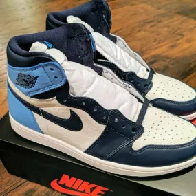 Nike air jordan 1 retro high og obsidian