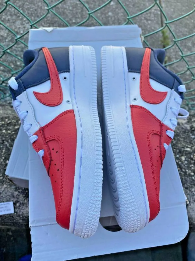 Nike GS Air Force 1 Low '07 "Independence Day" 820438 60...