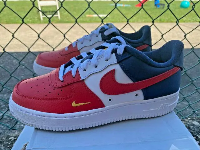 Nike GS Air Force 1 Low '07 "Independence Day" 820438 60...