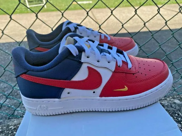 Nike GS Air Force 1 Low '07 "Independence Day" 820438 60...