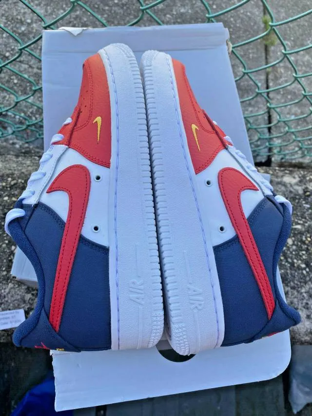 Nike GS Air Force 1 Low '07 "Independence Day" 820438 60...