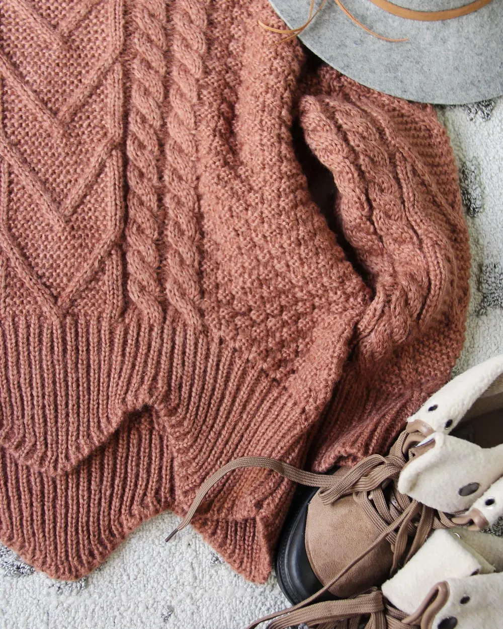 Paige Sweet Sweater in Maple