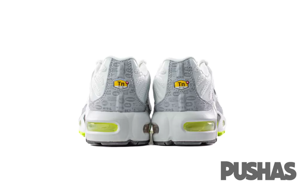 [Refurbished] Air Max Plus TN 'Retro Air Max Logos / Reflective White Volt' GS (2021)