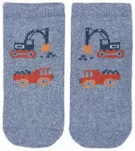 Toshi Organic Socks Ankle Jacquard - Big Diggers