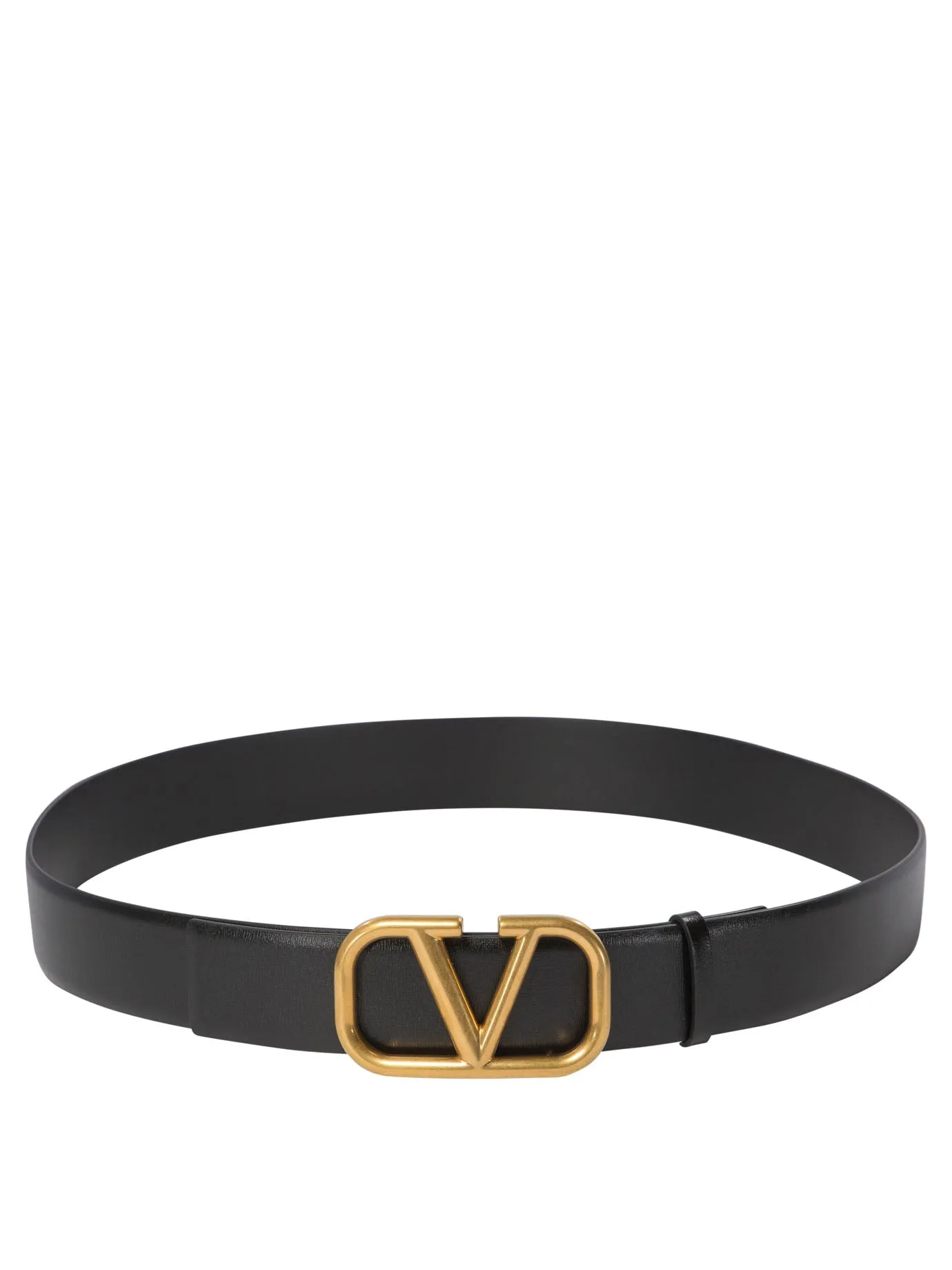 VALENTINO GARAVANI Signature V-Logo 4cm Luxury Belt