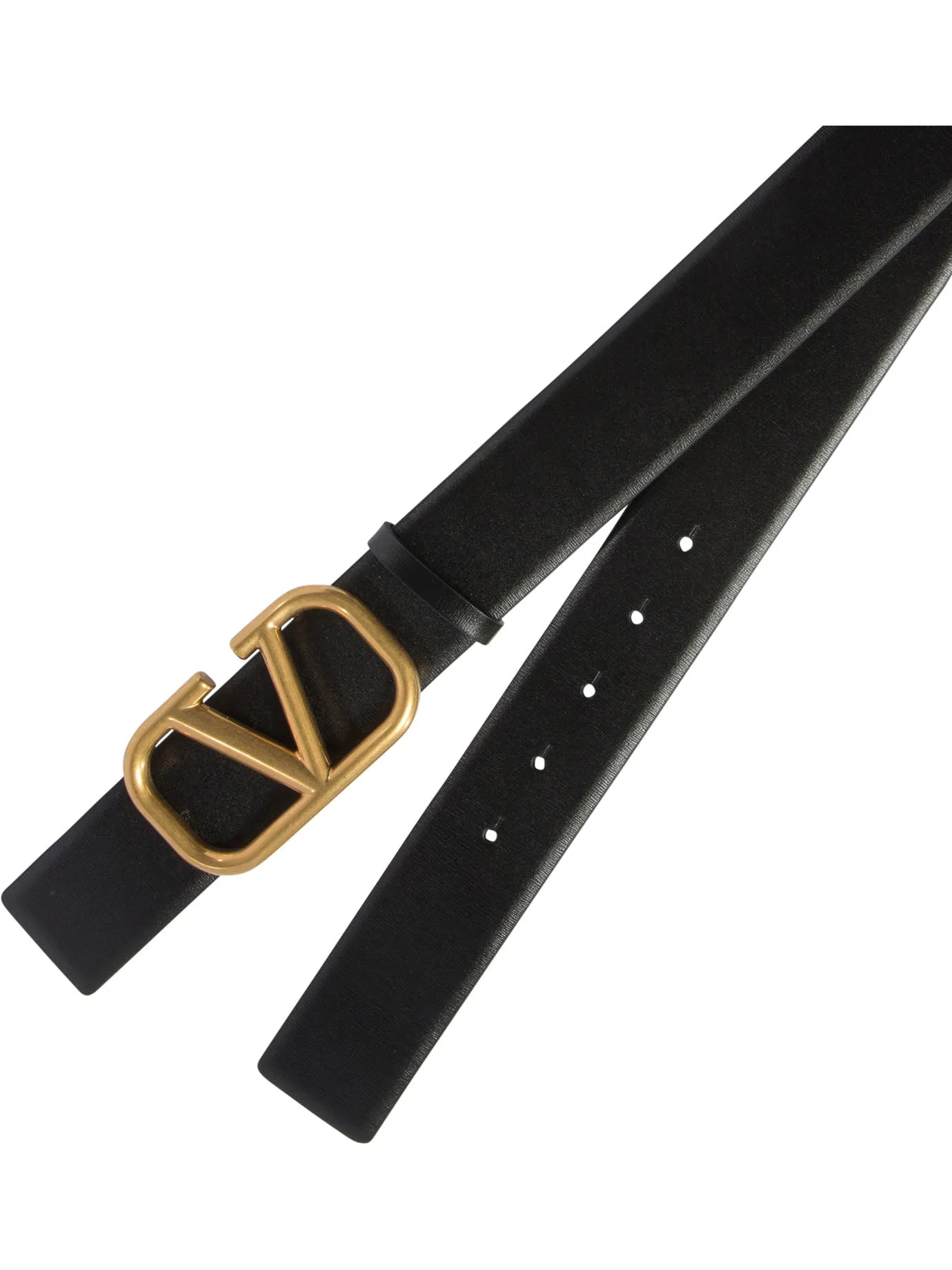 VALENTINO GARAVANI Signature V-Logo 4cm Luxury Belt