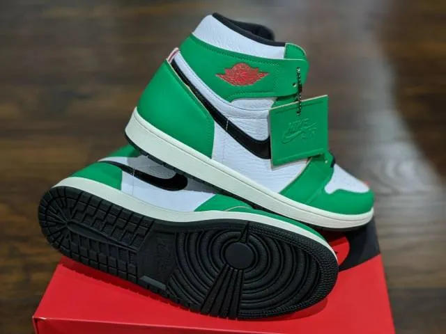 W nike air jordan 1 retro high og lucky green