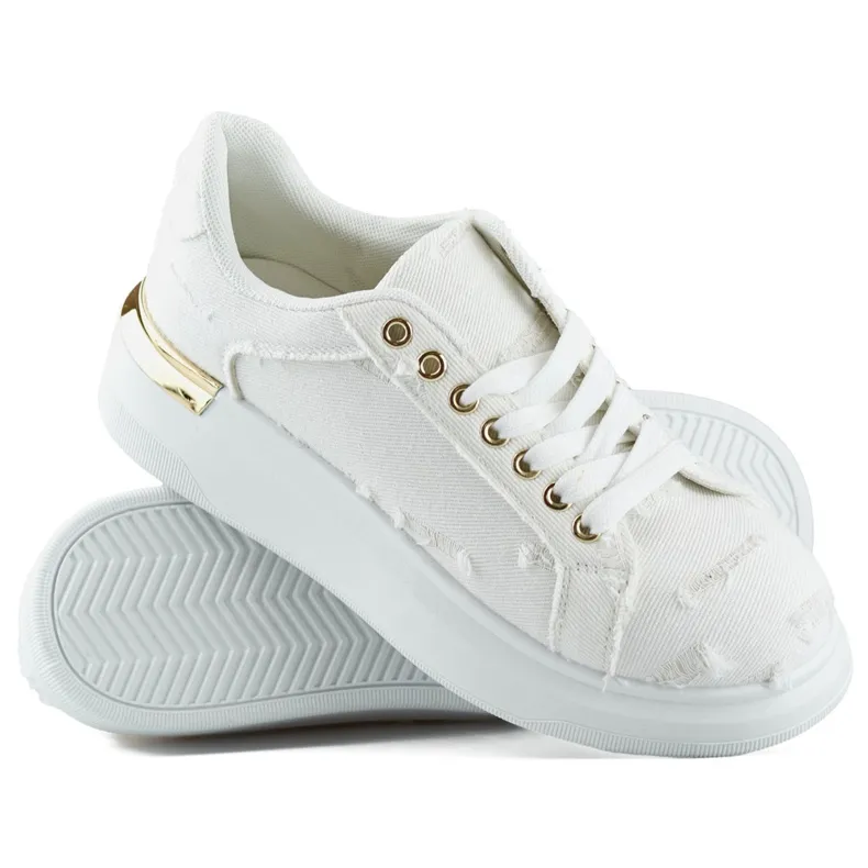 Women's fashion sports shoes, fashionable beige sports shoes for spring