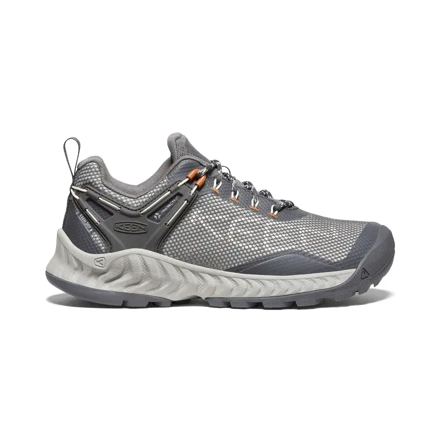 Women's NXIS EVO Waterproof Shoe  |  Steel Grey/Keen Maple